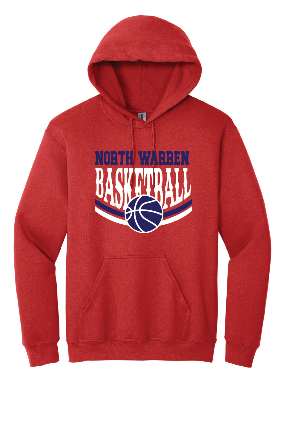 NW Basketball Hoodie (Youth) red
