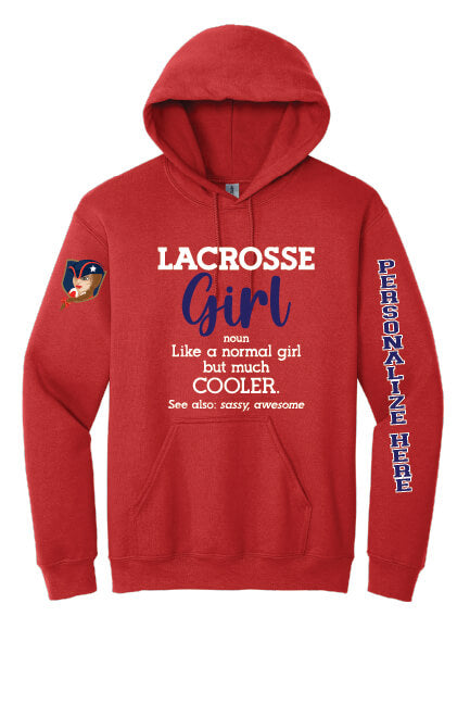 Lacrosse Girl Hoodie