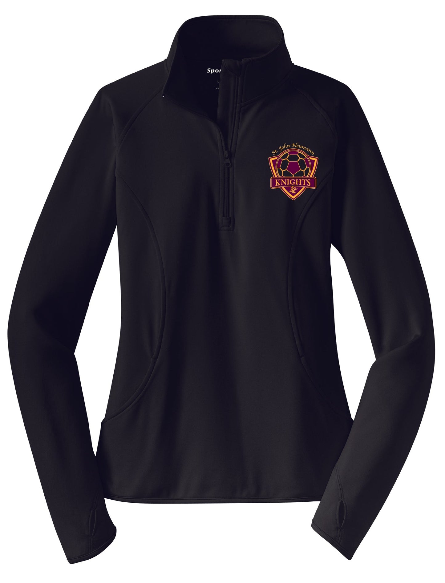 Knights Soccer Ladies Sport Tek 1/4 Zip Pullover