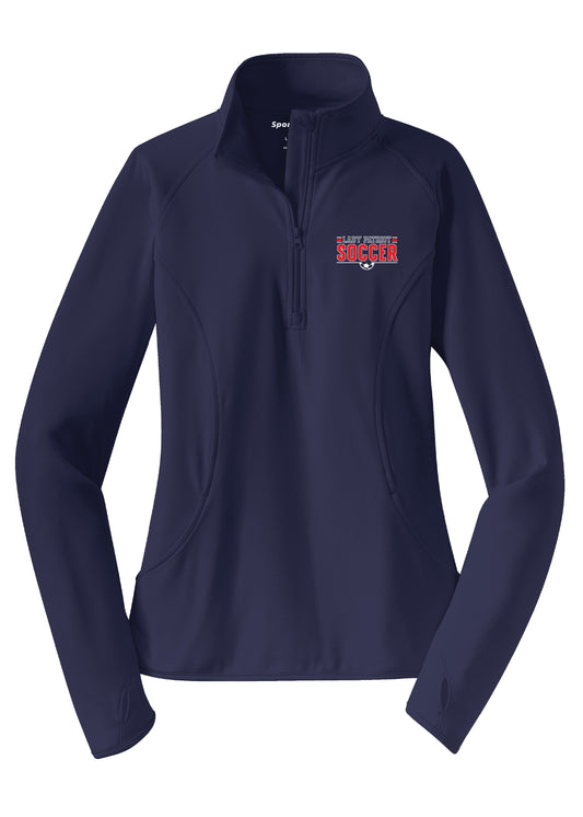 Lady Patriot Sport Tek Sport Wick 1/4 Zip Pullover (Ladies)