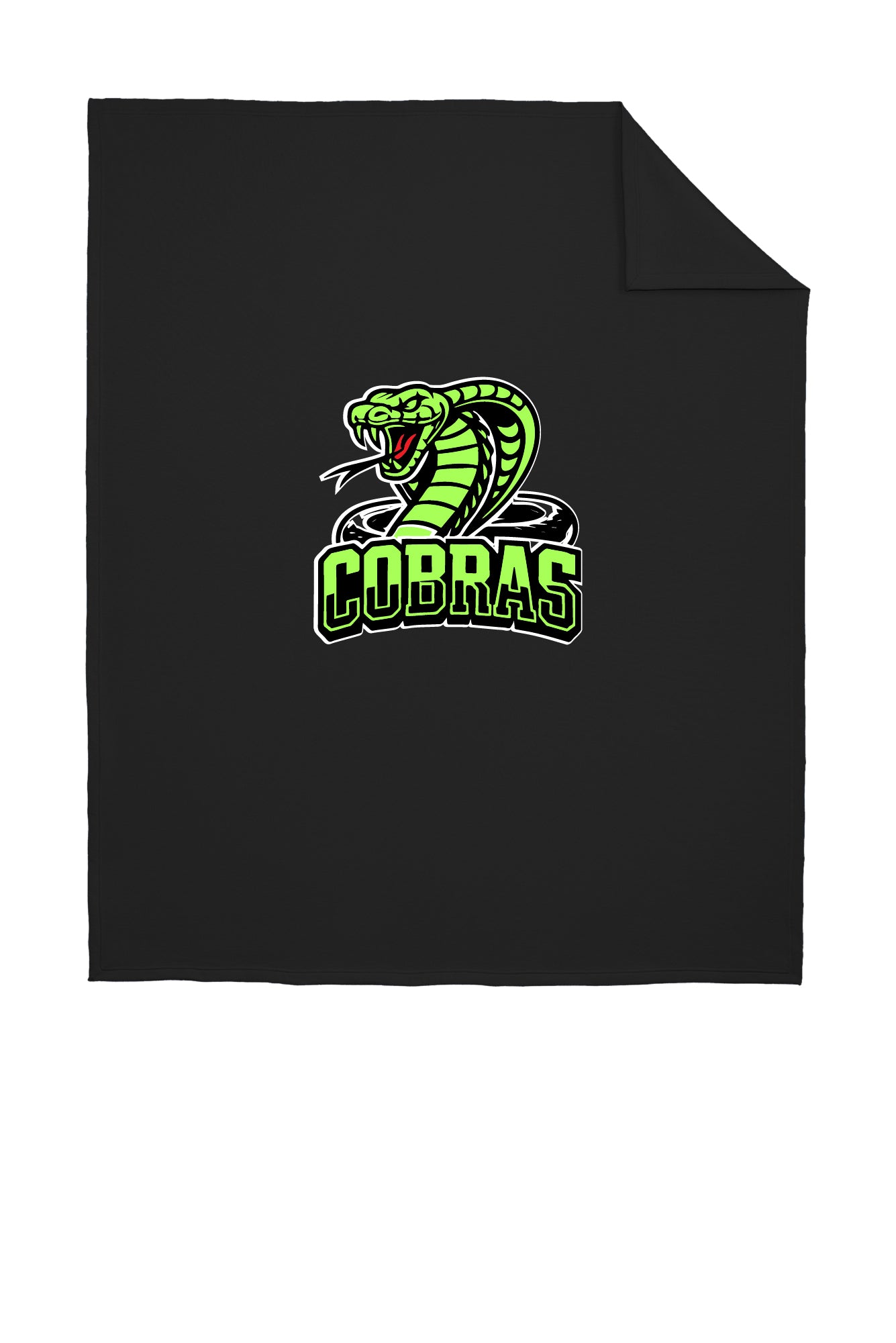 Cobras Sweatshirt Blanket