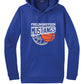 Frelinghuysen Mustangs Sport-Tek Sport-Wick Fleece Hooded Pullover royal