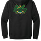 Spartans Baseball Hoodie (Youth) black, back