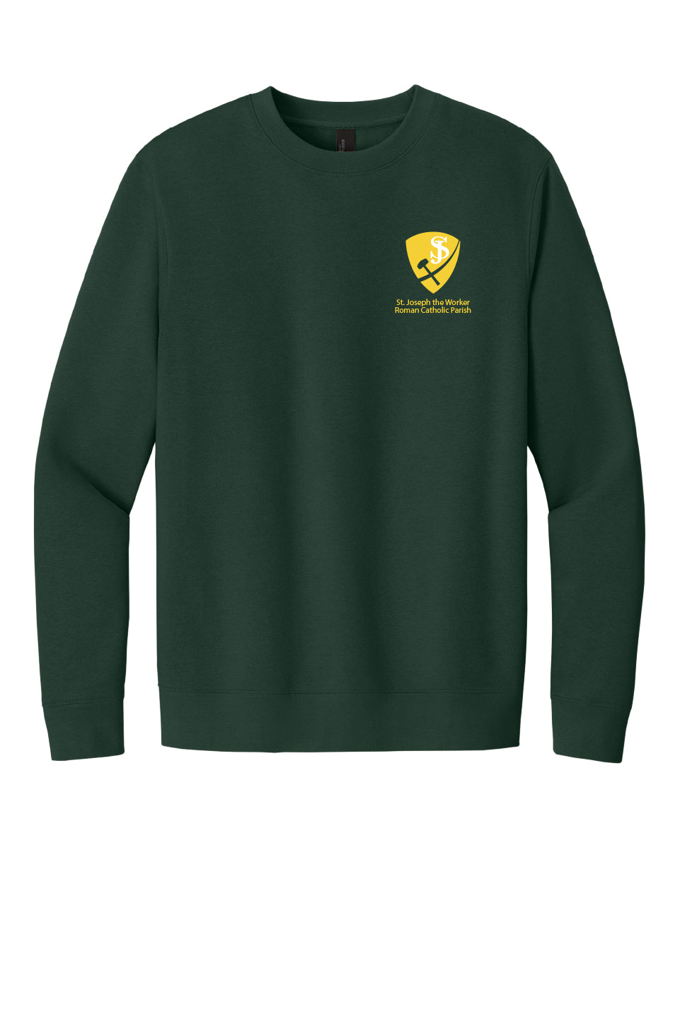 St. Joseph the Worker I Crewneck Sweatshirt-Full Color Logo