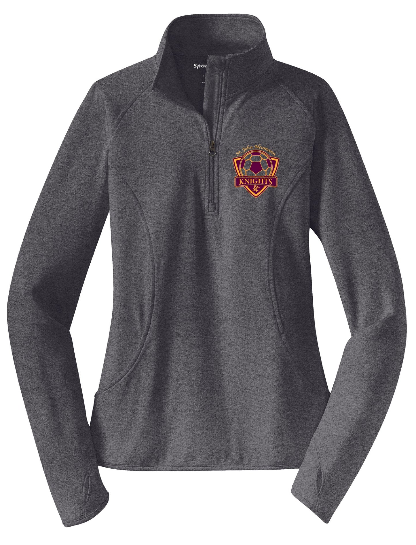 Knights Soccer Ladies Sport Tek 1/4 Zip Pullover