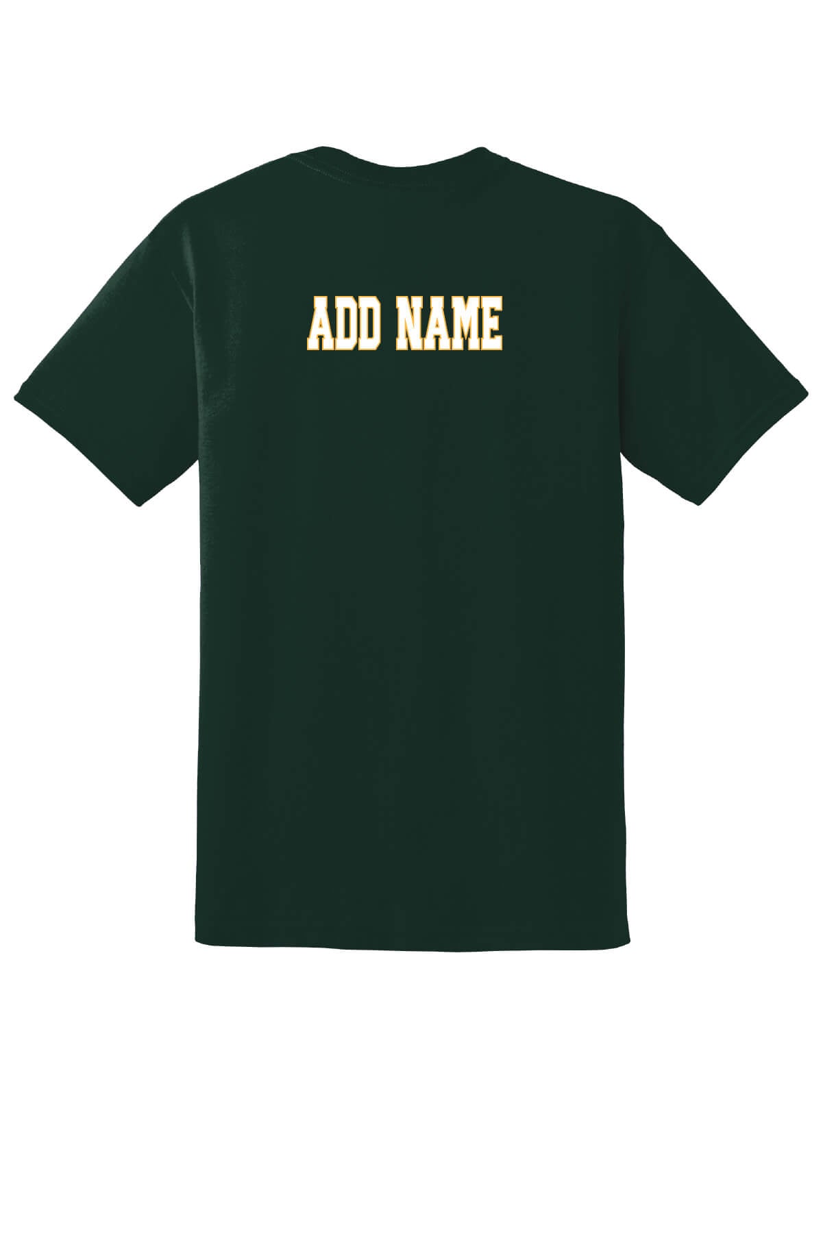 Notre Dame Spartans Short Sleeve T-Shirt back-green