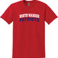 North Warren Patriots Short Sleeve T-Shirt red