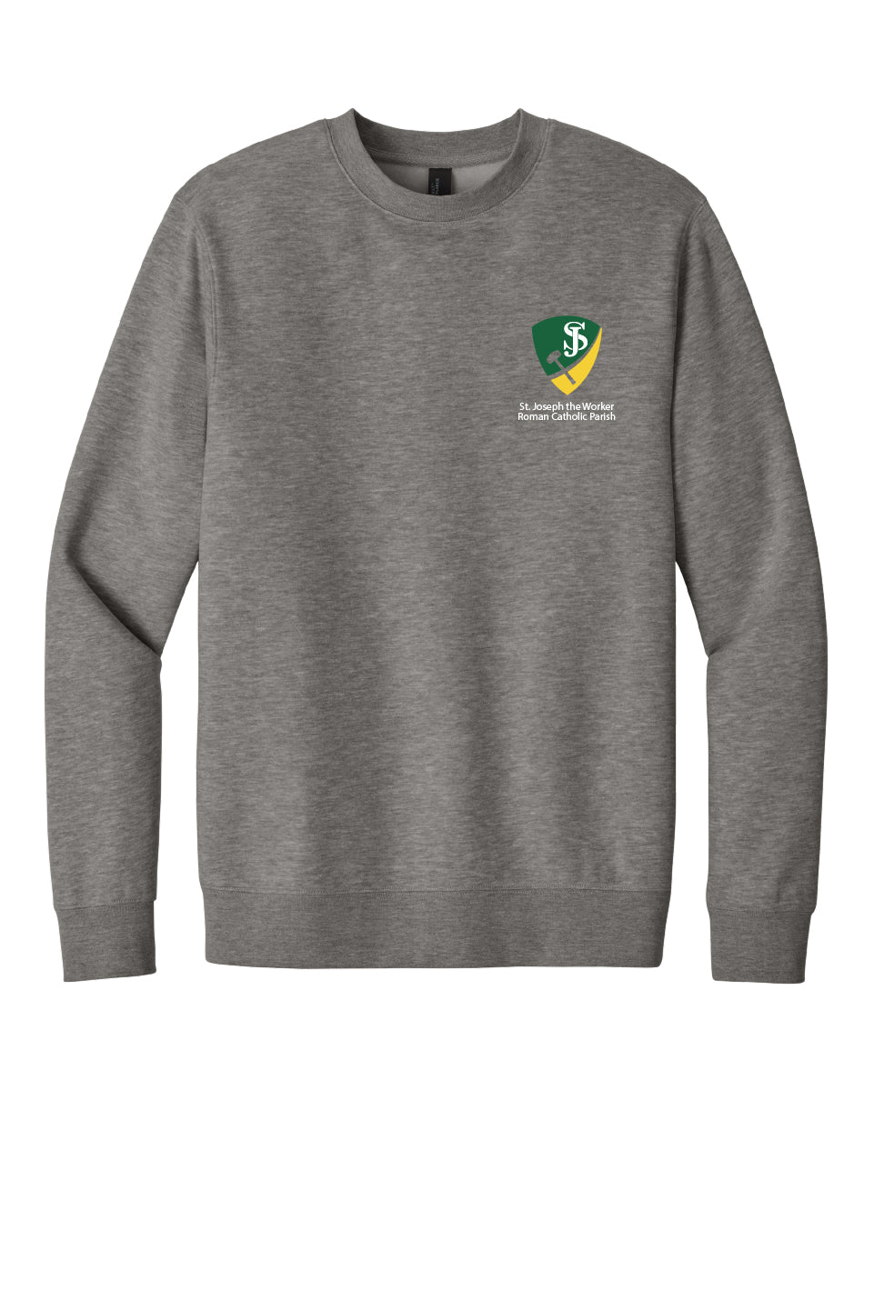 St. Joseph the Worker I Crewneck Sweatshirt-Full Color Logo