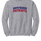 North Warren Patriots Crewneck Sweatshirt gray