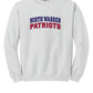 North Warren Patriots Crewneck Sweatshirt white