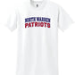 North Warren Patriots Short Sleeve T-Shirt white