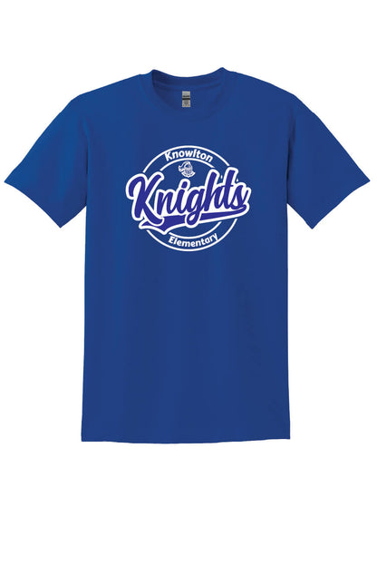 Knowlton Elementary Knights Short Sleeve T-Shirt royal