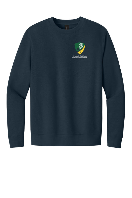 St. Joseph the Worker I Crewneck Sweatshirt-Full Color Logo