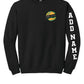 Spartans Softball Crewneck Sweatshirt (Youth) black, front