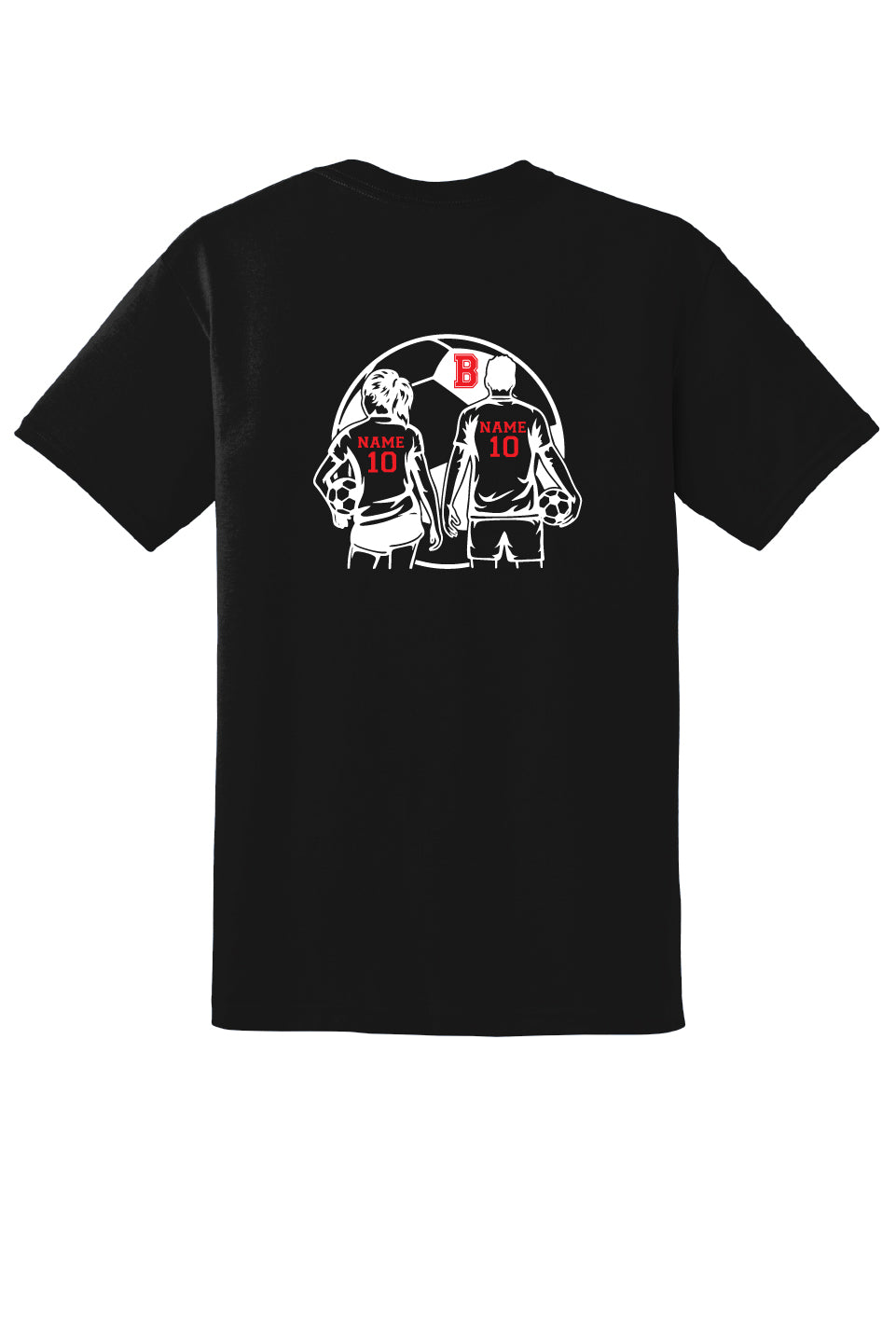 Personalized Belvidere Soccer Mom Short Sleeve T-shirt