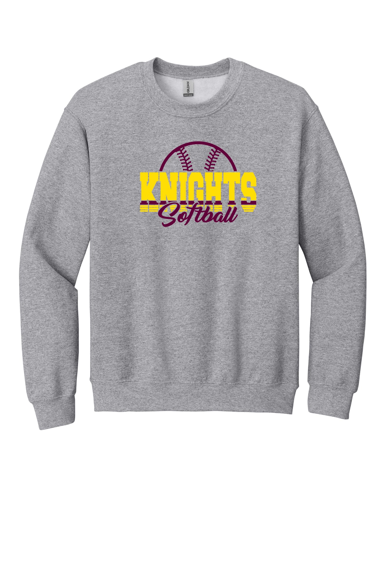 SJN Knights Softball Crewneck Sweatshirt