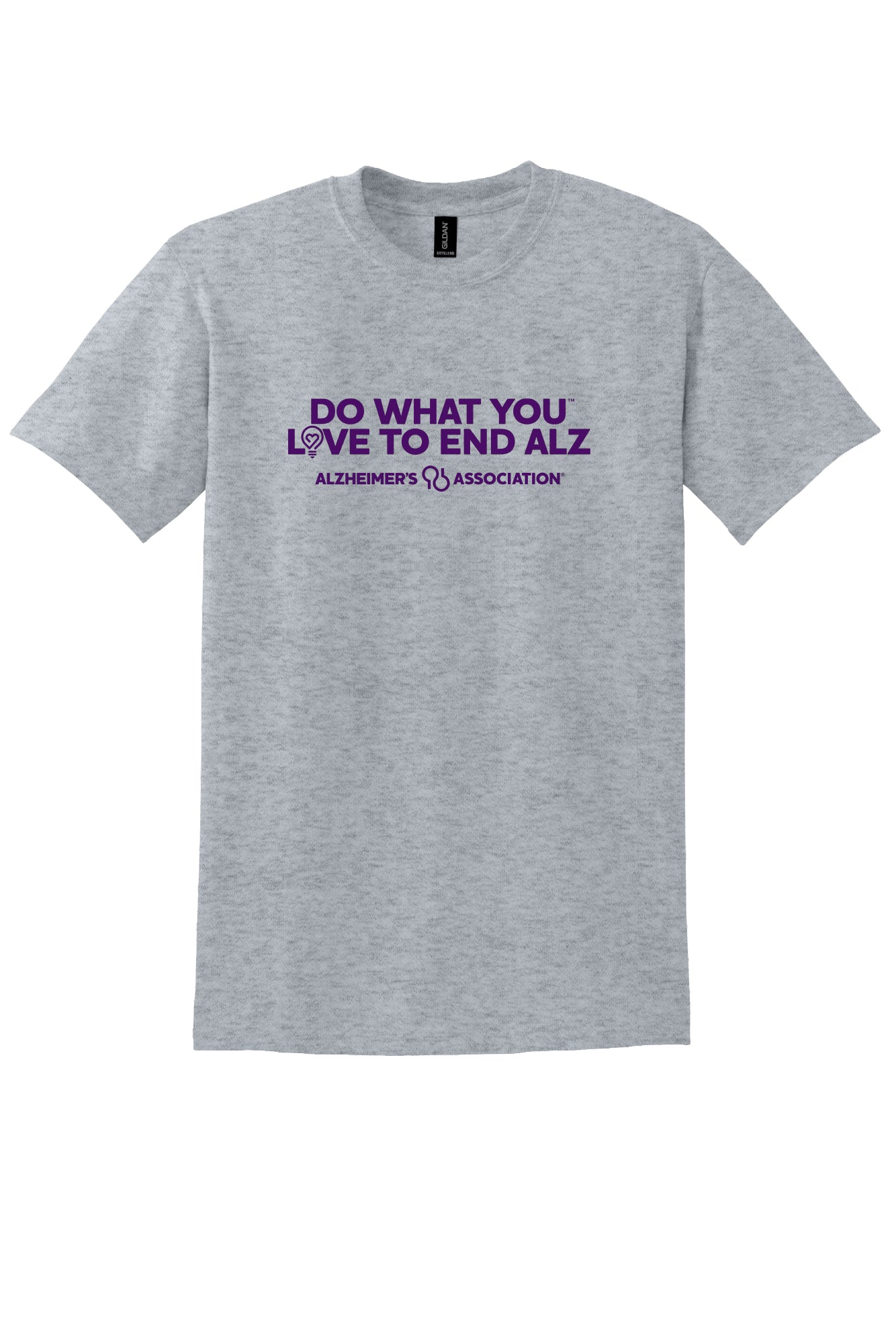 Do What You Can to End ALZ  Short Sleeve T-Shirt