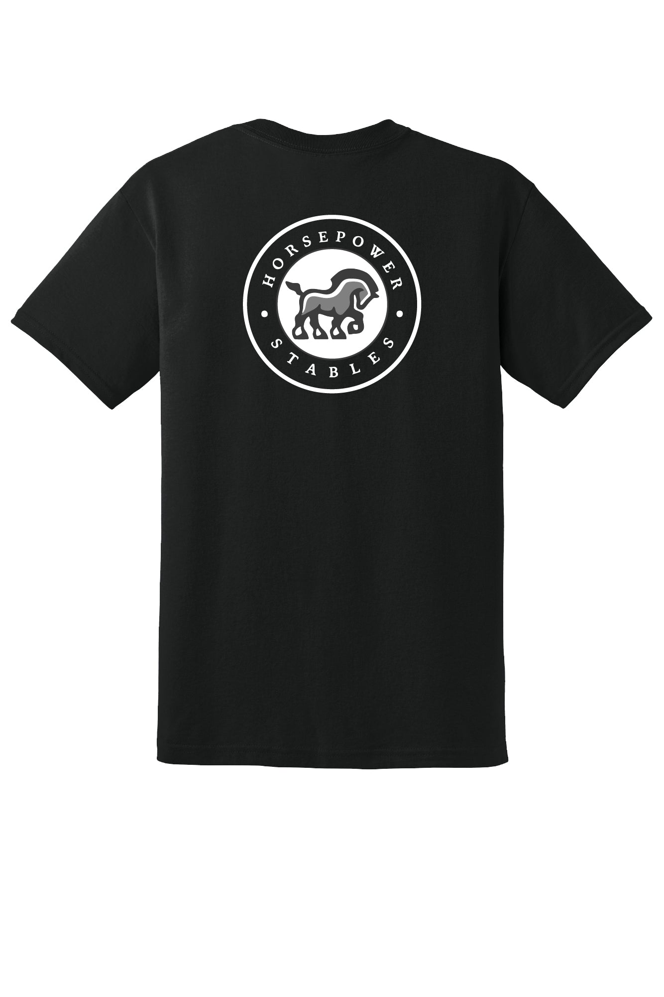 Adult Horsepower Stables Short Sleeve T-Shirt