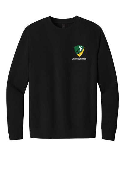 St. Joseph the Worker I Crewneck Sweatshirt-Full Color Logo