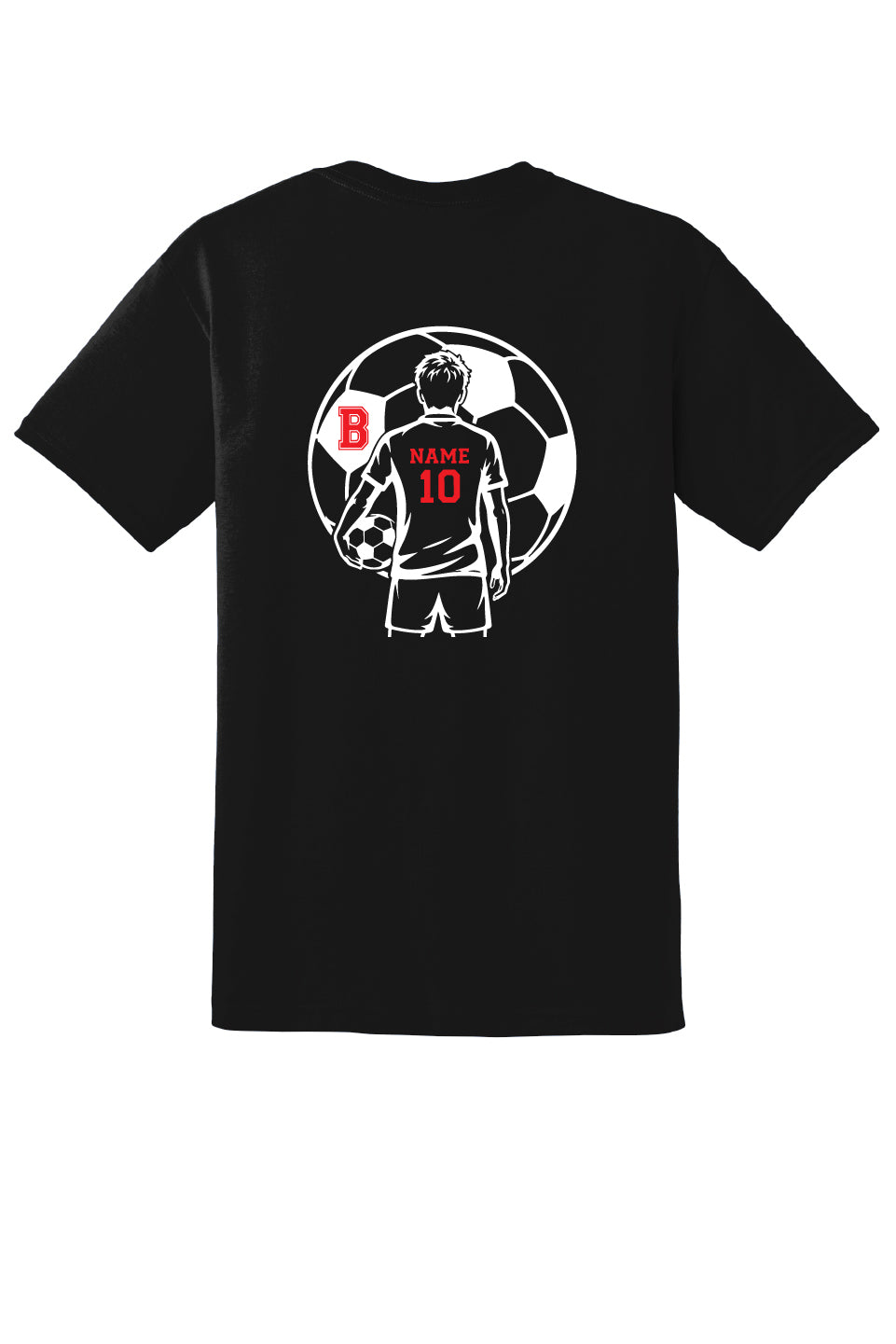 Personalized Belvidere Soccer Mom Short Sleeve T-shirt