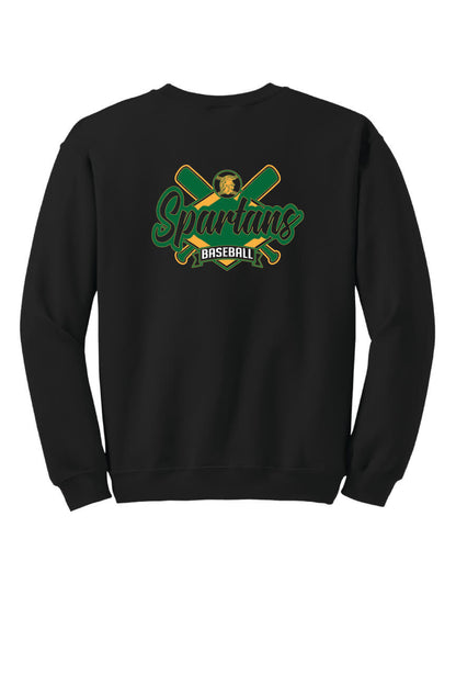 Spartans Baseball Crewneck Sweatshirt