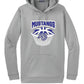 Mustangs Basketball Sport-Tek Sport-Wick Fleece Hooded Pullover gray