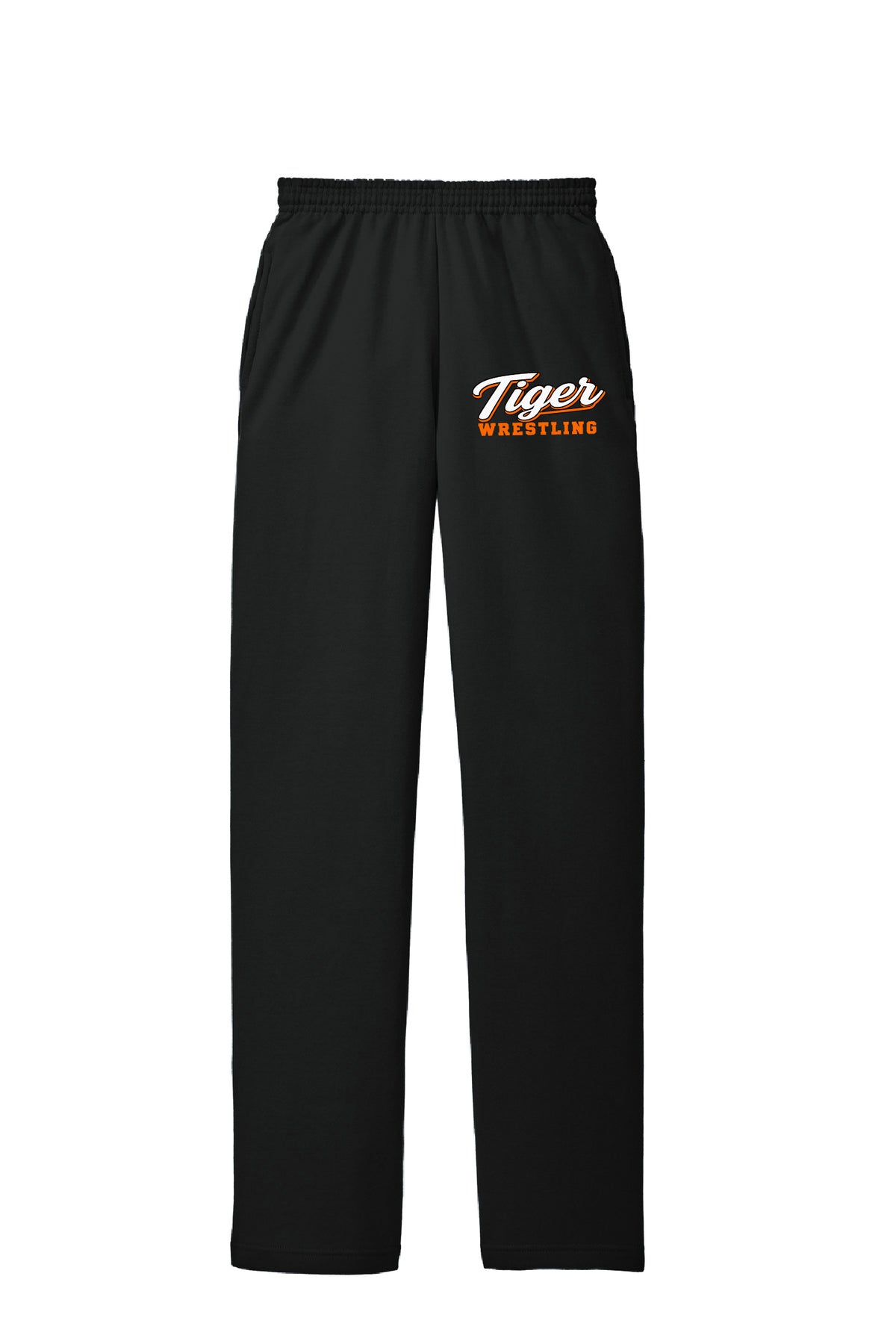 Hackettstown Wrestling Pocketed Open Bottom Sweatpants (Adult sizes only)