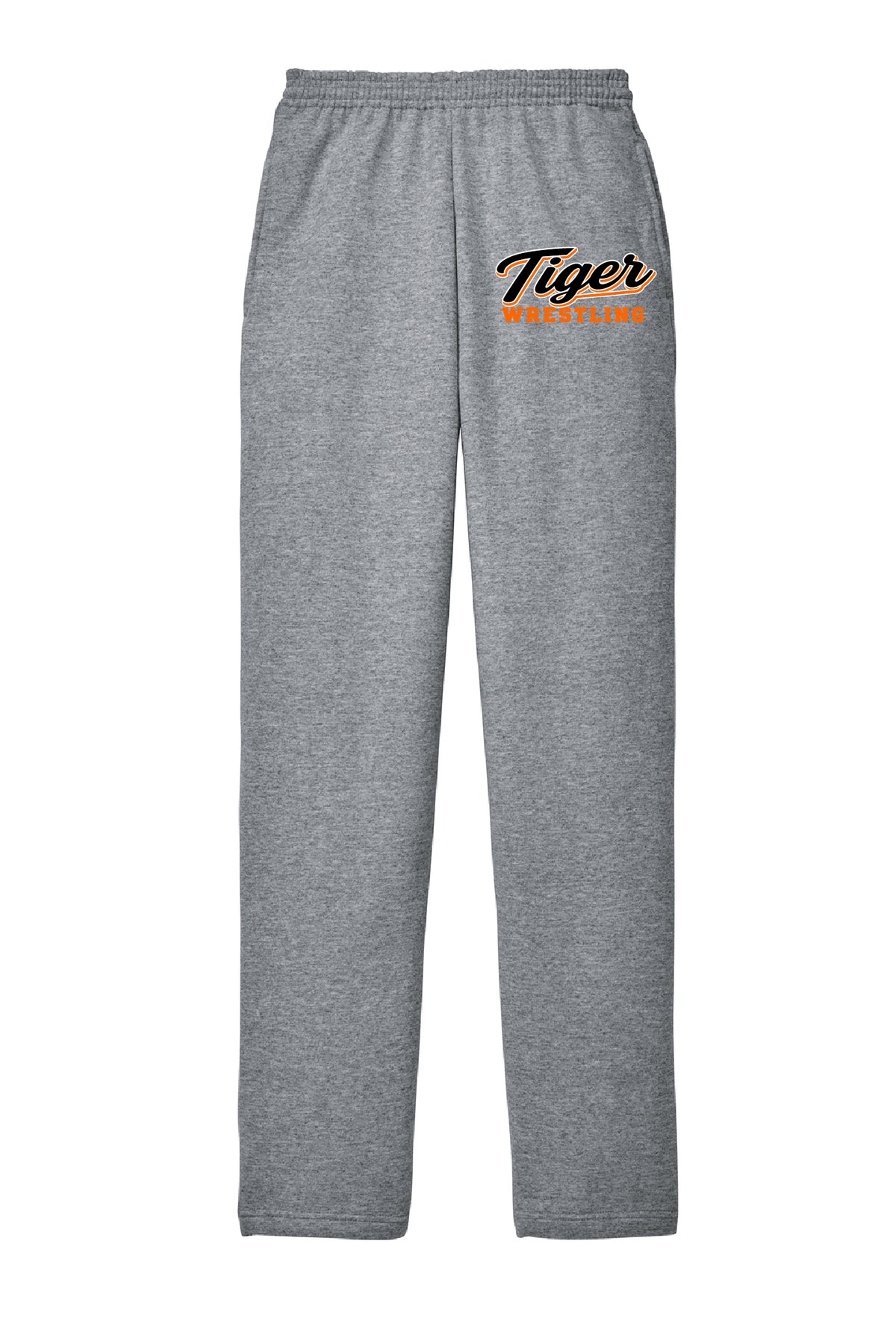 Hackettstown Wrestling Pocketed Open Bottom Sweatpants (Adult sizes only)