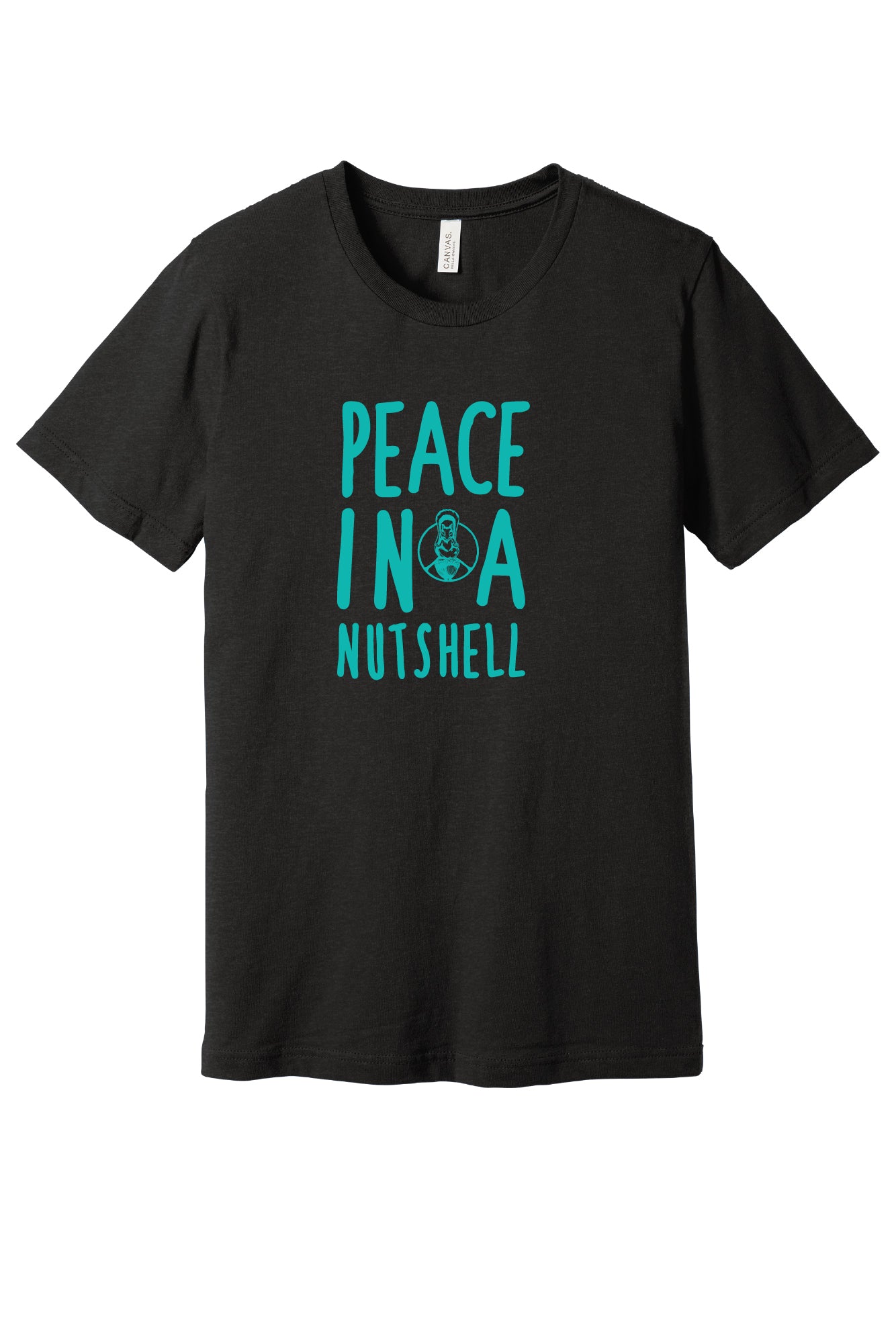 Peace in a Nutshell Large Front OG Logo Short Sleeve T-shirt