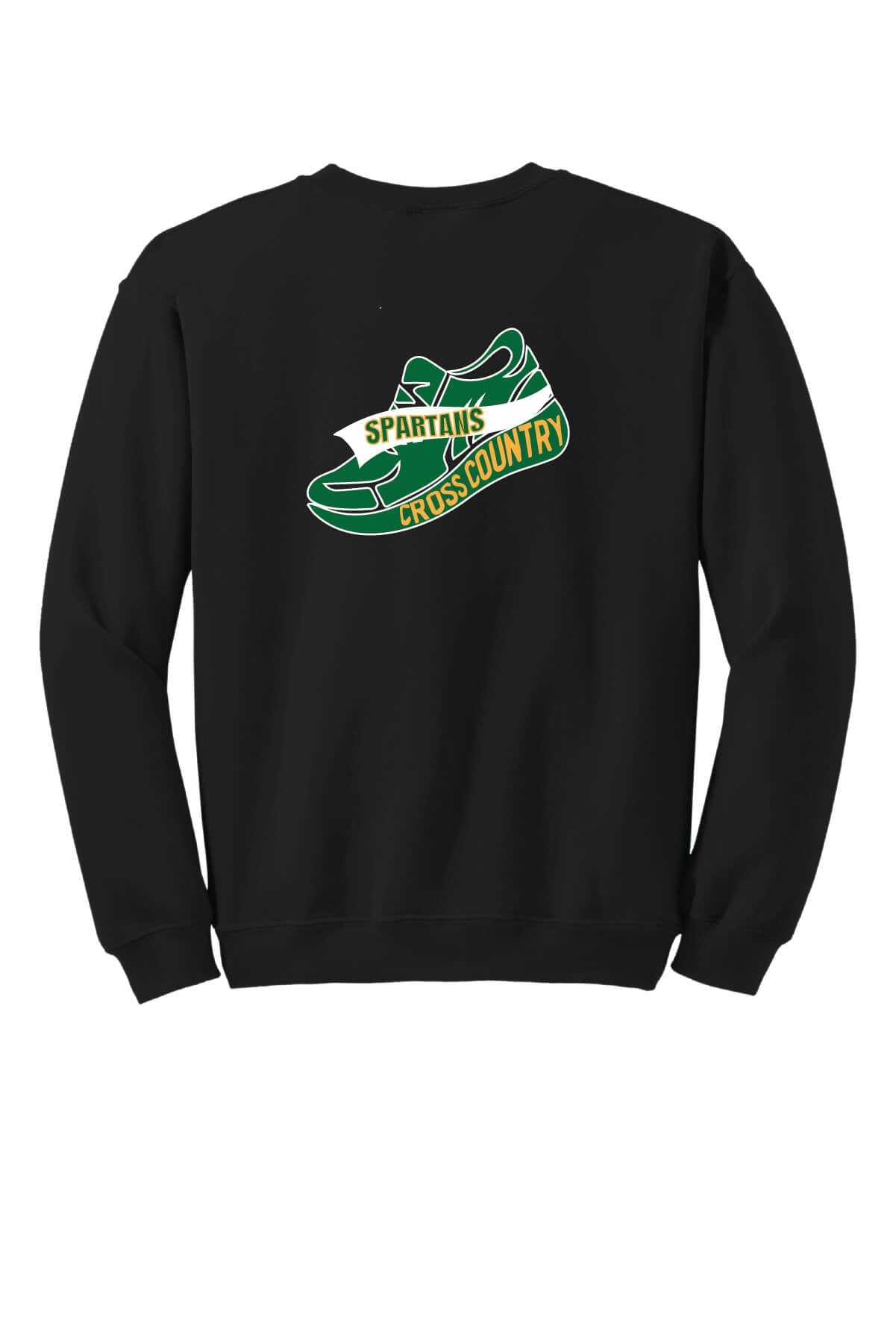 Notre Dame XC Soccer Crewneck Sweatshirt back-black