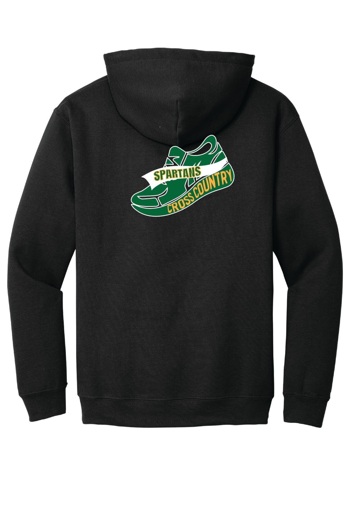 Notre Dame XC Hoodie back-black