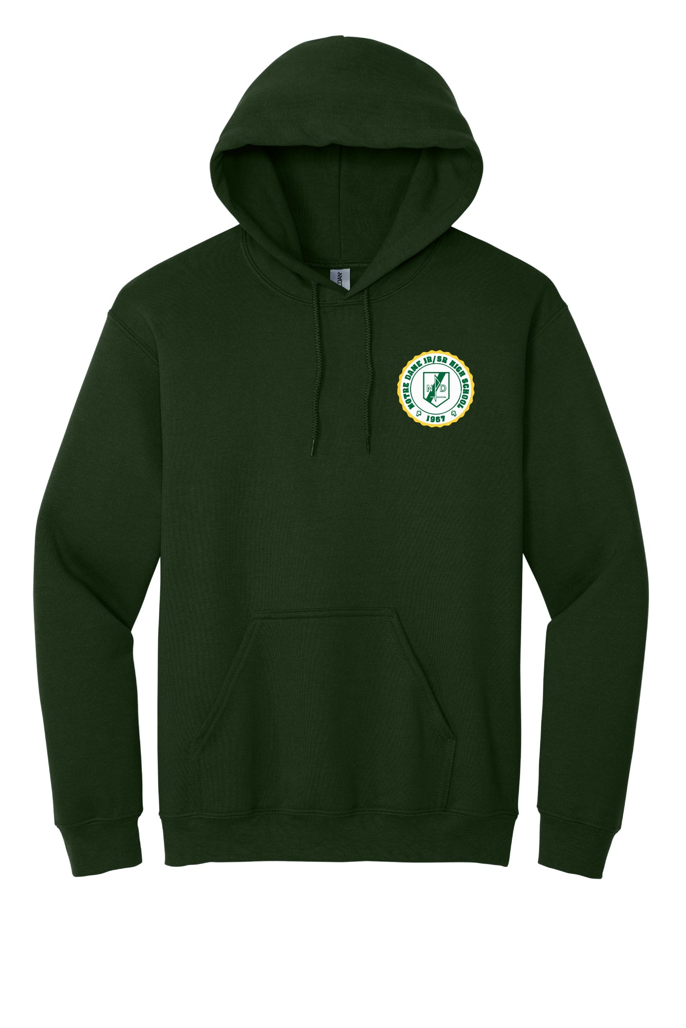 Notre Dame Emblem Hooded Sweatshirt