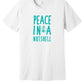 Peace in a Nutshell Large Front OG Logo Short Sleeve T-shirt