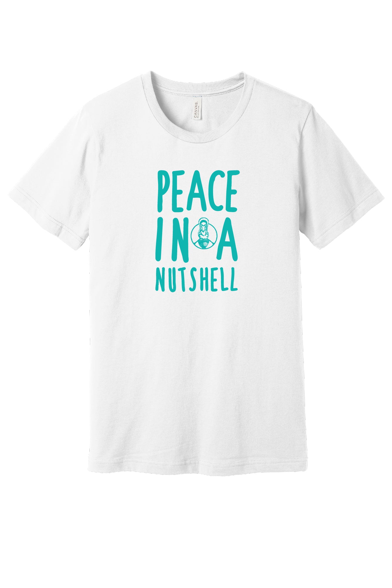 Peace in a Nutshell Large Front OG Logo Short Sleeve T-shirt