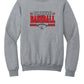 Belvidere Baseball Crewneck Pocket Sweatshirt