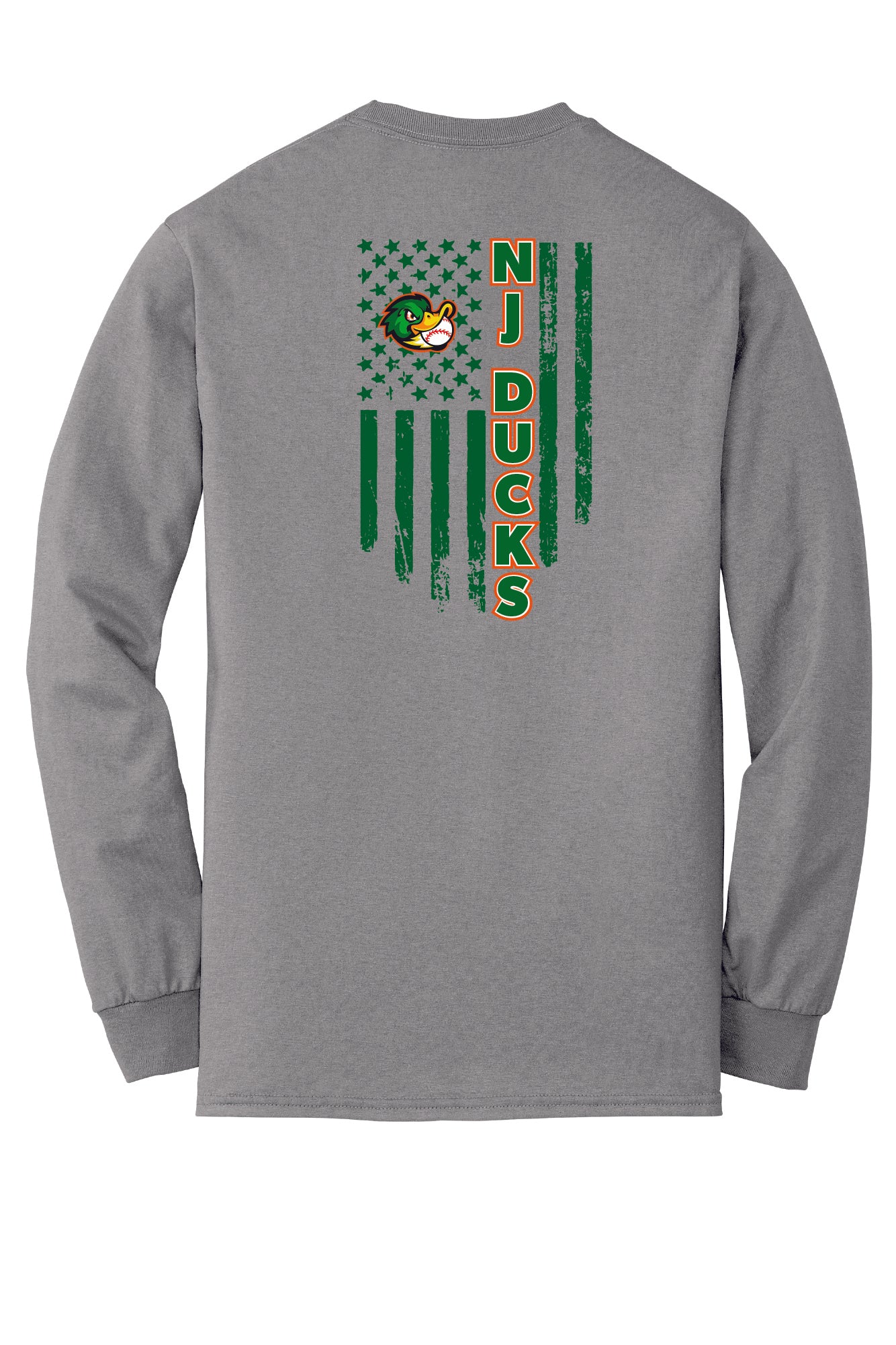 Youth Flag Back Long Sleeve T-Shirt