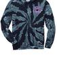 Adult Left Chest Tie-Dye Hoodie