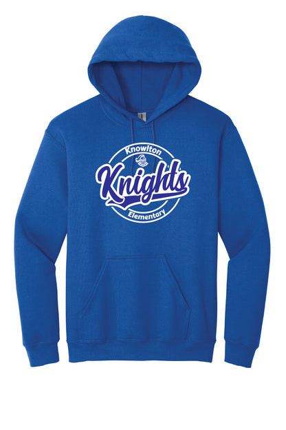 Knowlton Elementary Knights Hoodie (Youth) royal