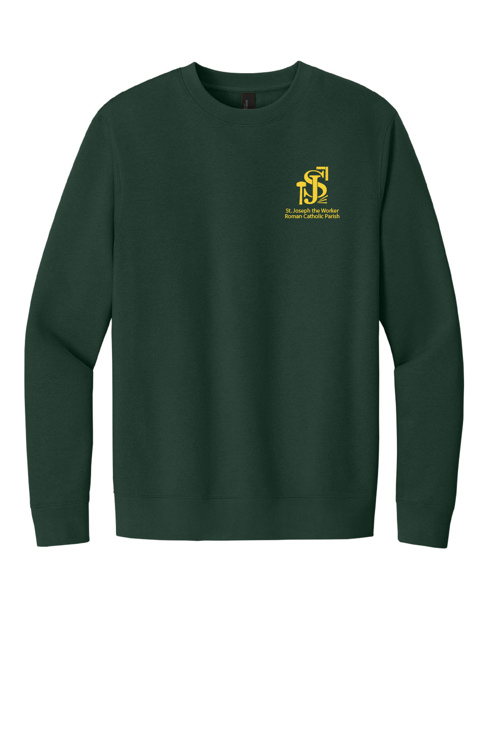 St. Joseph the Worker II Crewneck Sweatshirt-Full Color Logo