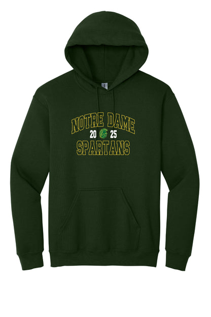 2025 Notre Dame Spartans Hooded Sweatshirt