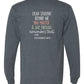 Person Behind Me Long Sleeve T-Shirt (Adult)