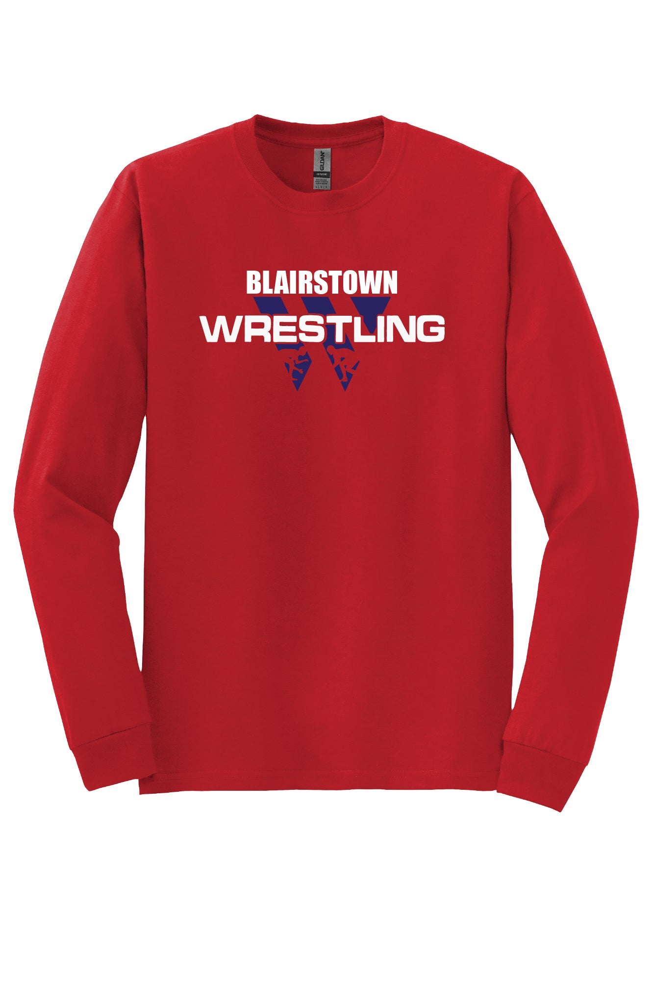 Blairstown Wrestling Long Sleeve T-Shirt (Youth)