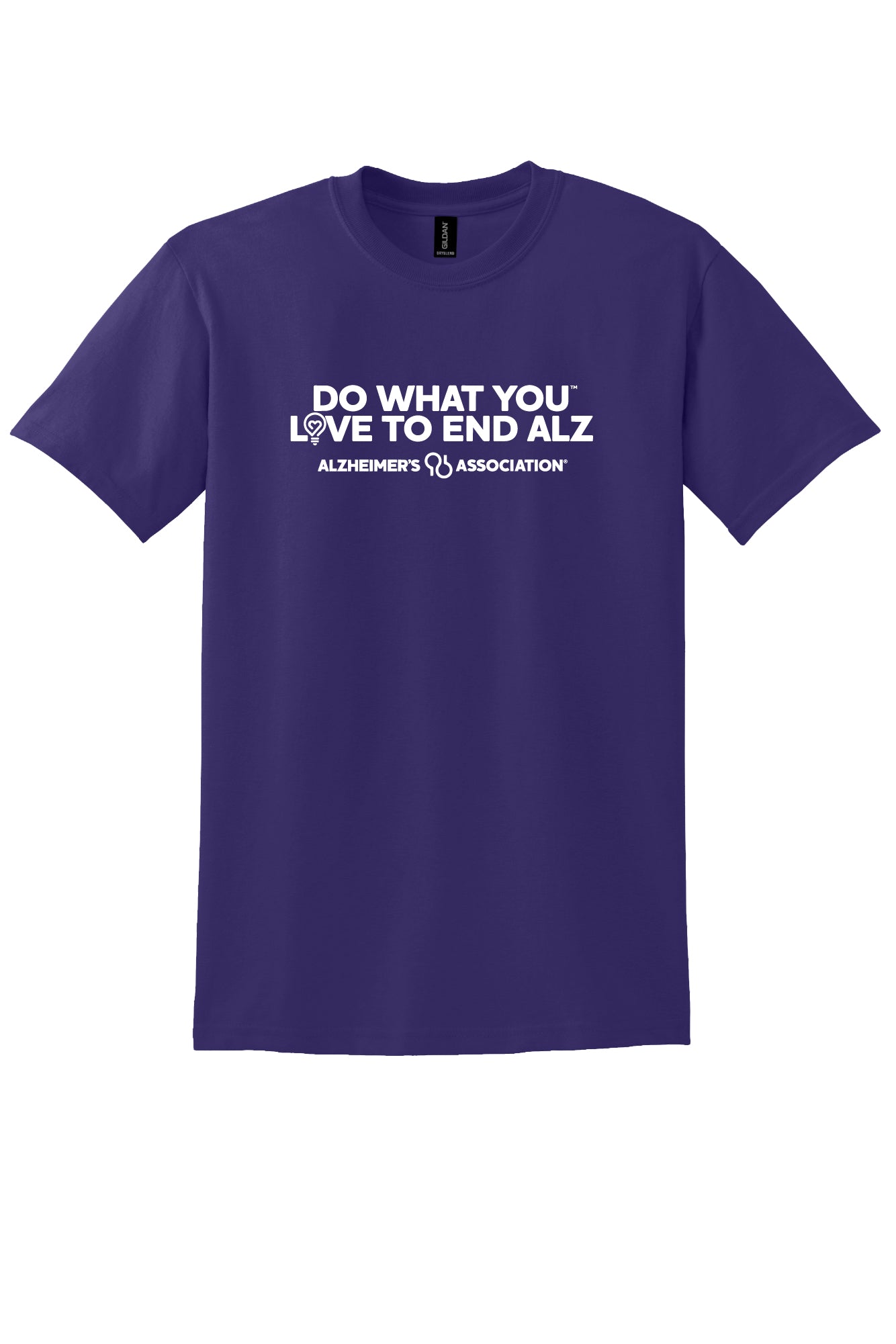 Do What You Can to End ALZ  Short Sleeve T-Shirt
