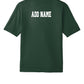 Youth Notre Dame Basketball Sport Tek Competitor Short Sleeve Tee green-back