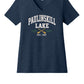 Paulinskill Lake Ladies V-Neck Short Sleeve T-Shirt