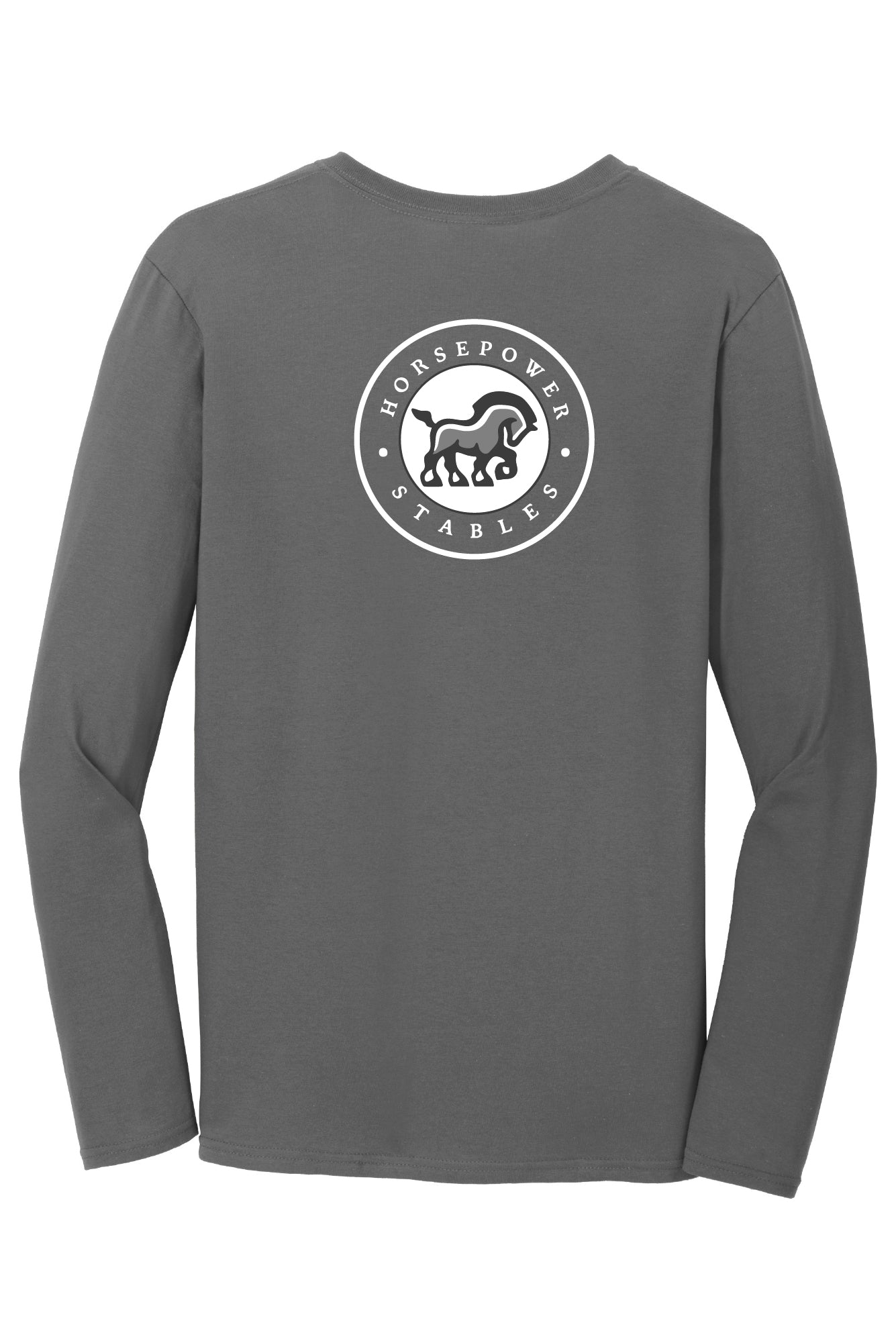 Adult Horsepower Stables Long Sleeve T-Shirt