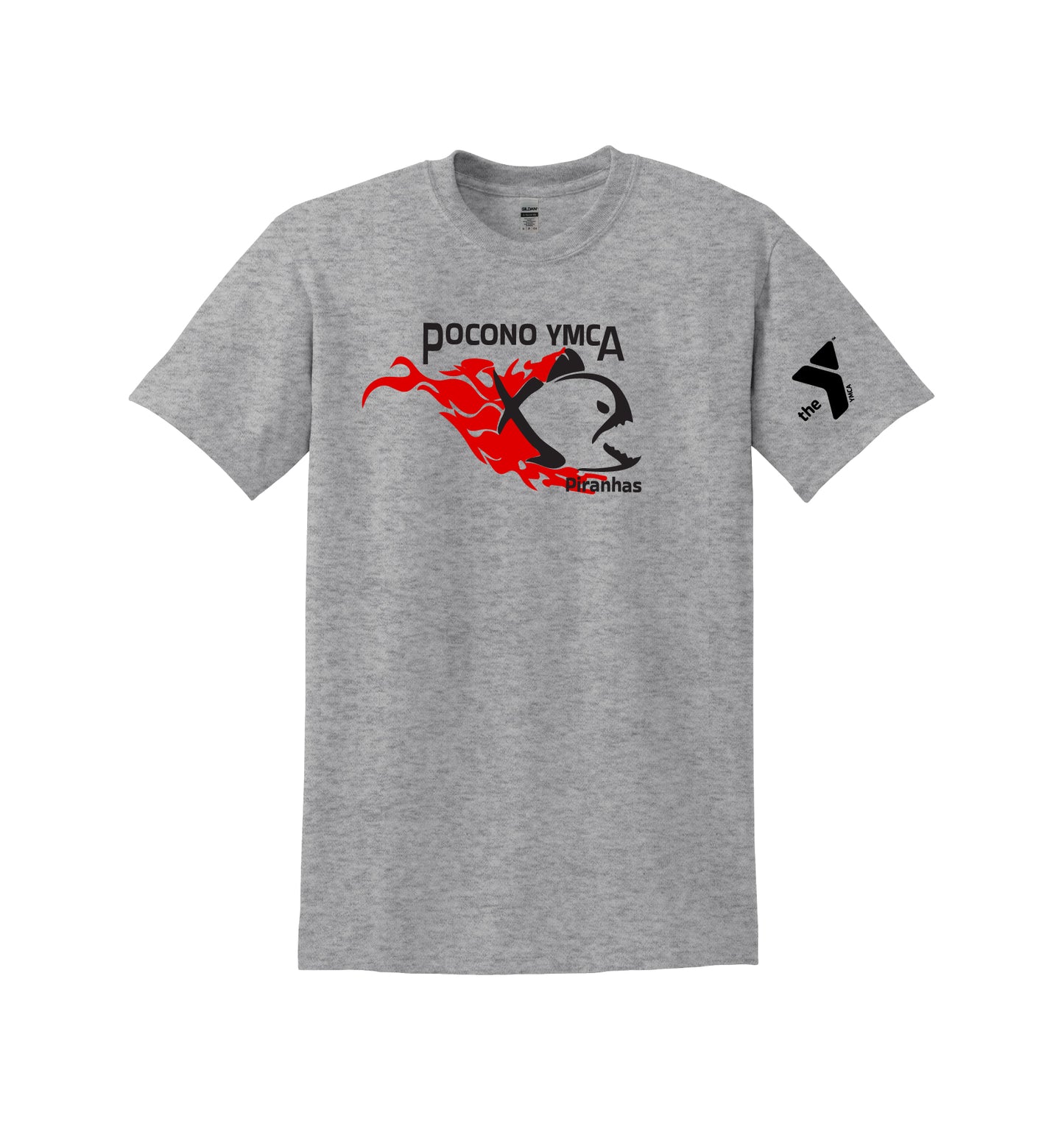 Pocono YMCA Piranhas T-Shirt