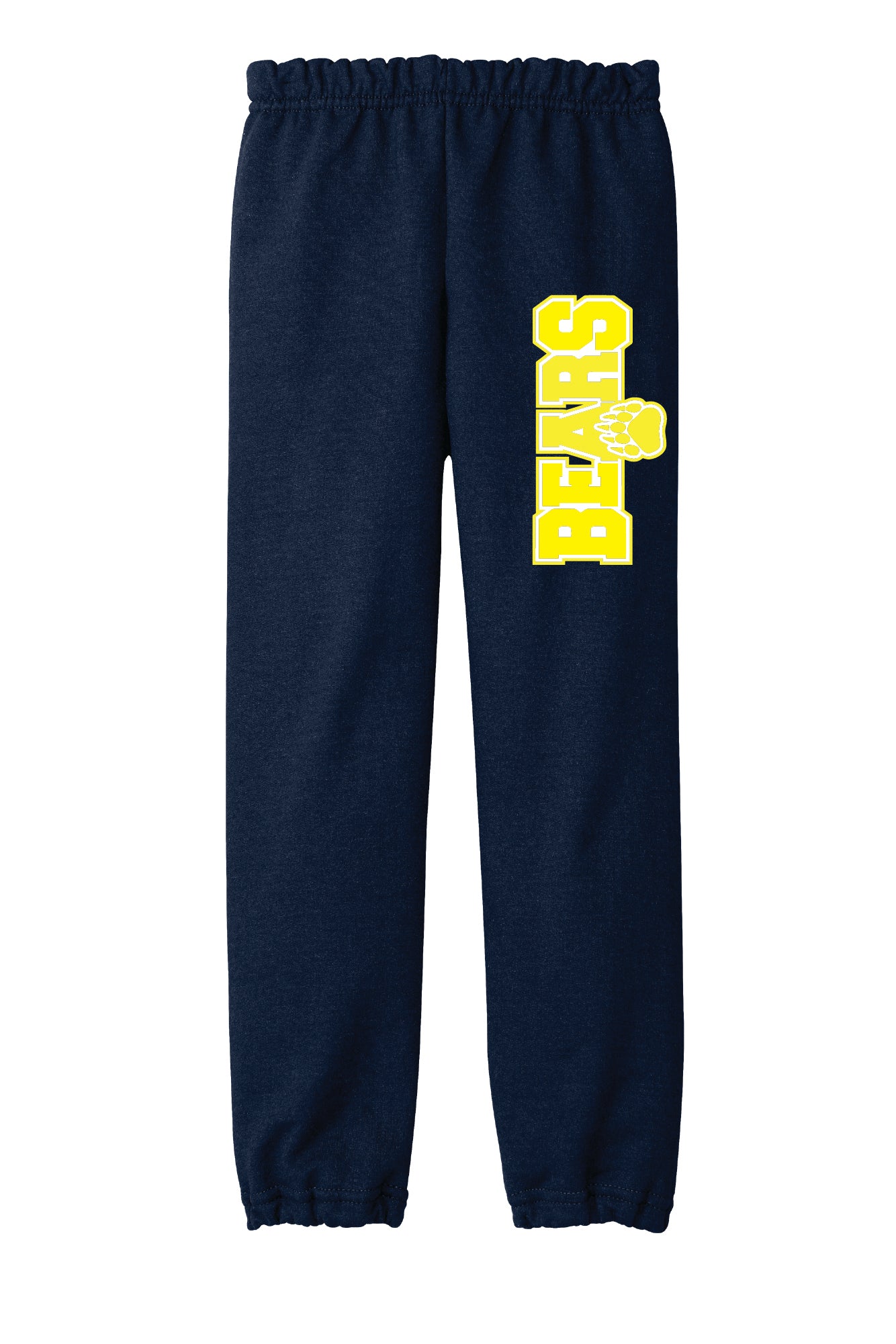 Blairstown Elementary Bears Vertical Cinch Bottom Sweatpants