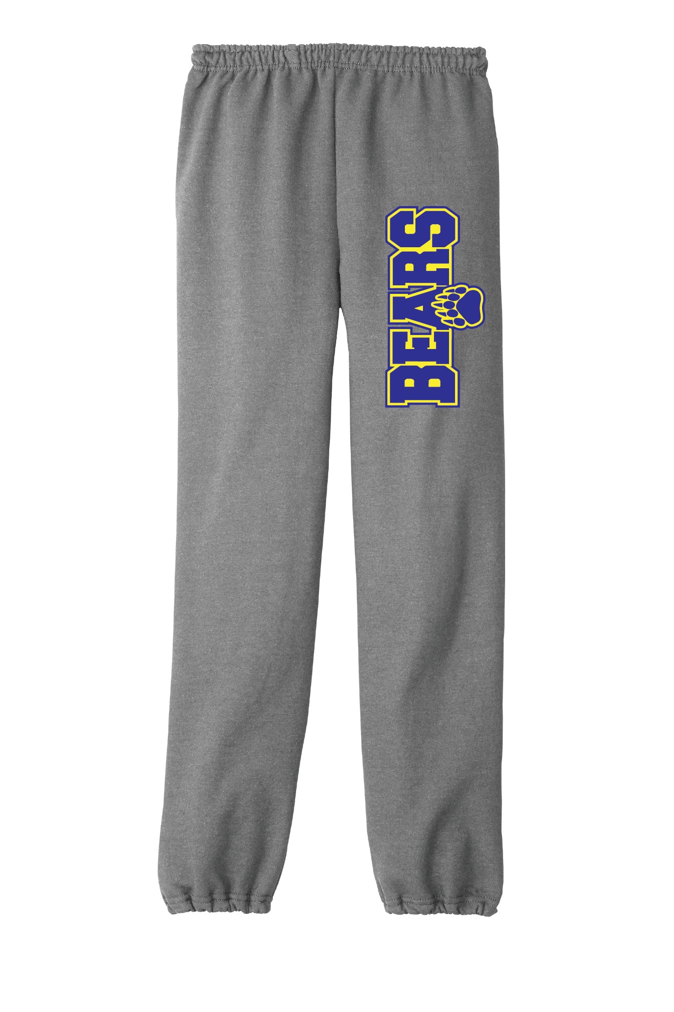 Blairstown Elementary Bears Vertical Cinch Bottom Sweatpants (Youth)