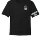Youth Spartans Basketball Sport Tek Competitor Short Sleeve Tee black-front